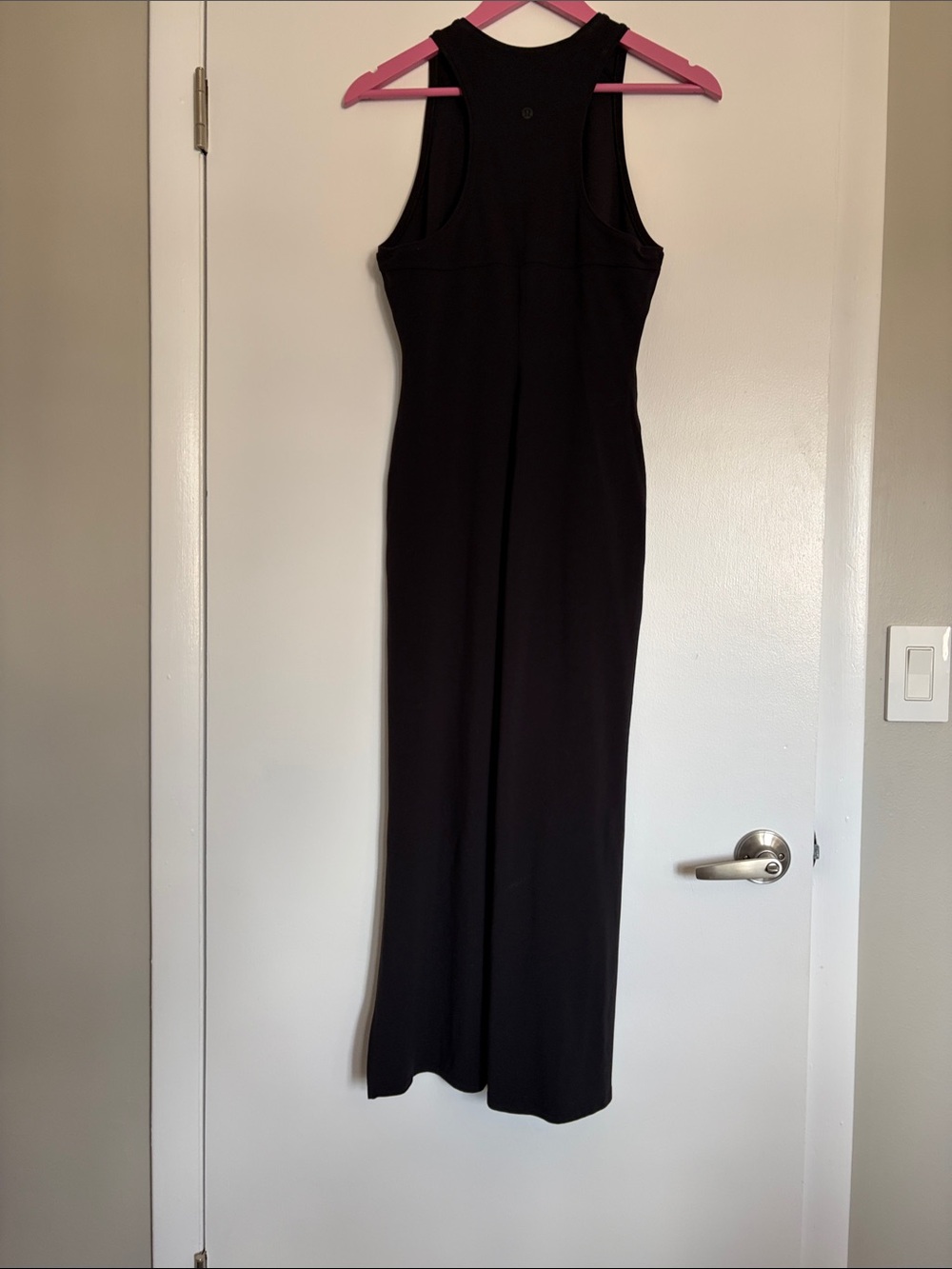 lululemon athletica Black Sleeveless Midi Dress